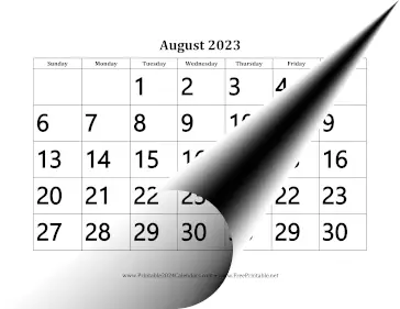 2023-2024 Large Academic Calendar Calendar