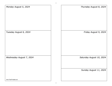 08/05/2024 Weekly Calendar-landscape Calendar