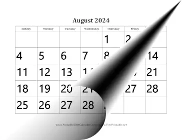 2024-2025 Large Academic Calendar Calendar