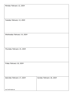 02/12/2024 Weekly Calendar-portrait Calendar