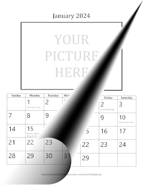 2024 Picture 4x6 Calendar