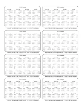 2024 Wallet Calendar Calendar