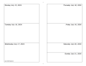 07/15/2024 Weekly Calendar-landscape calendar