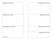 07/22/2024 Weekly Calendar-landscape calendar