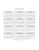2024 Calendario en Una Pagina Vertical calendar